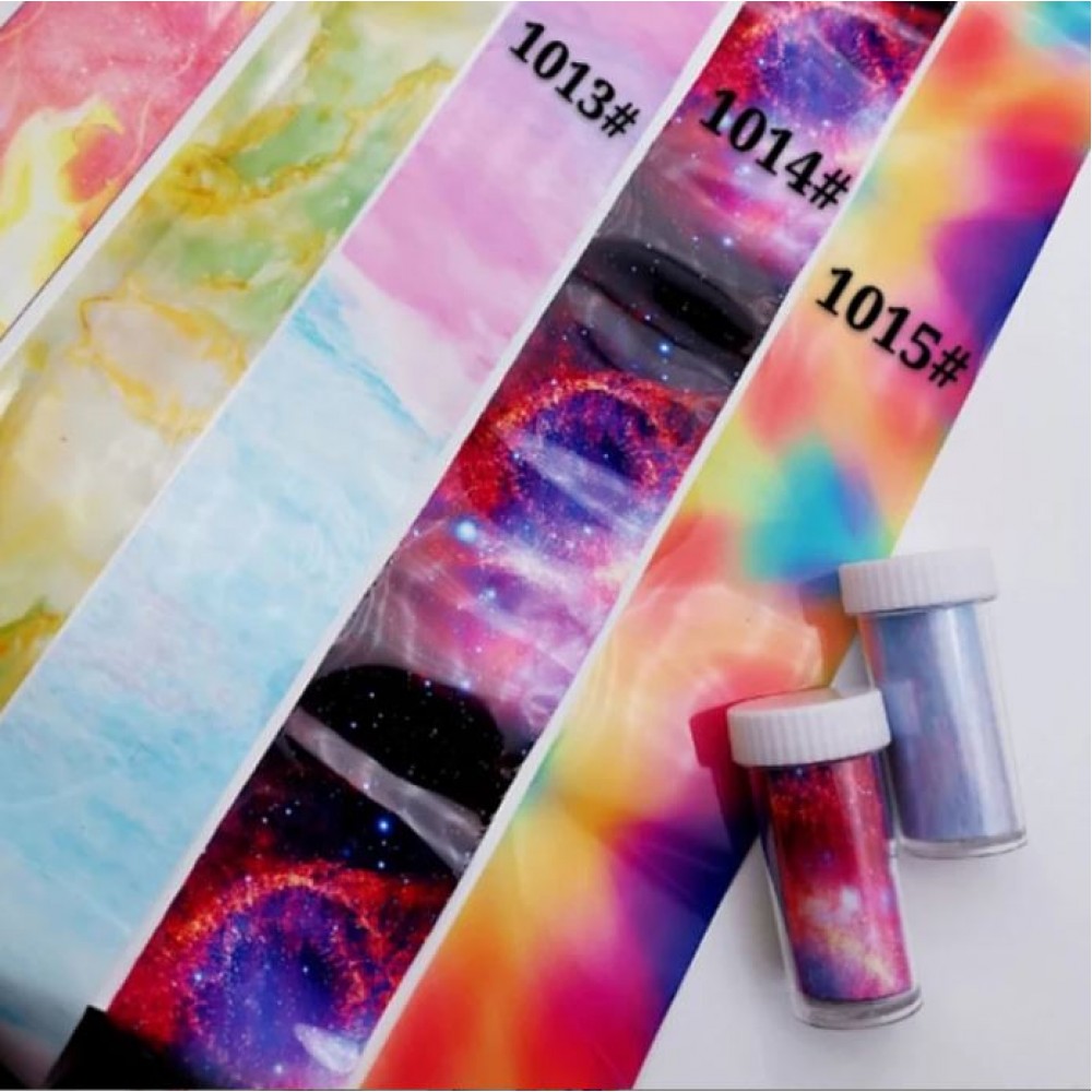 Nail Foil Halo Marbled 1015