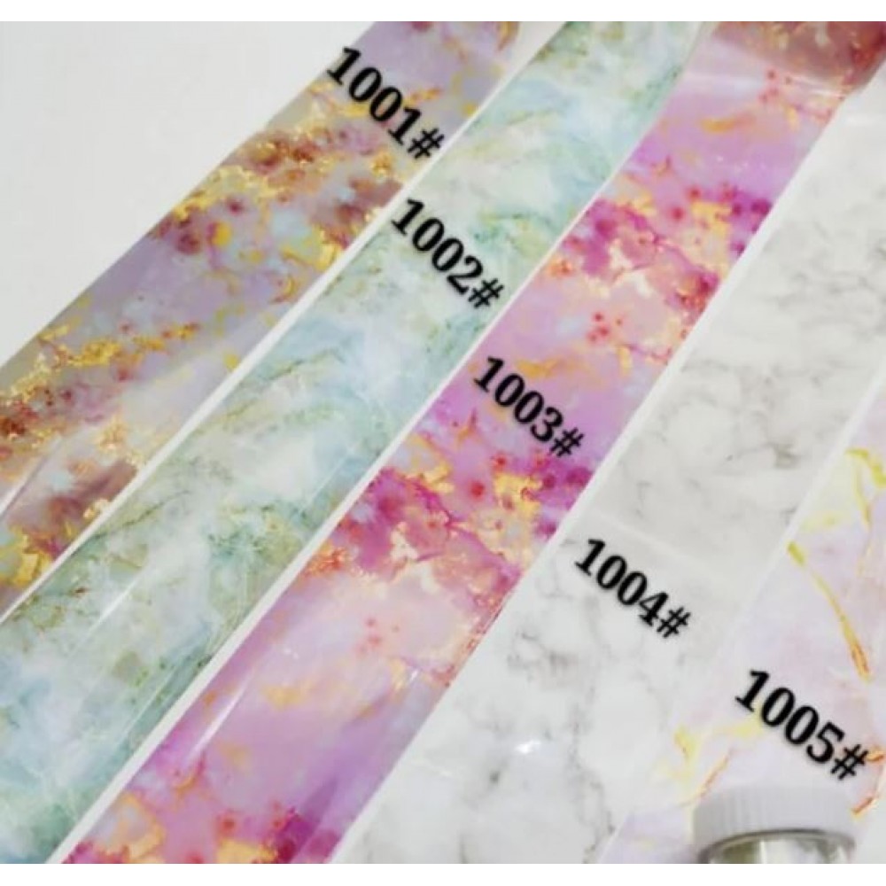 Nail Foil Halo Marbled 1002