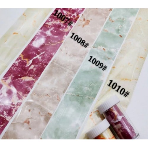 Nail Foil Halo Marbled 1009