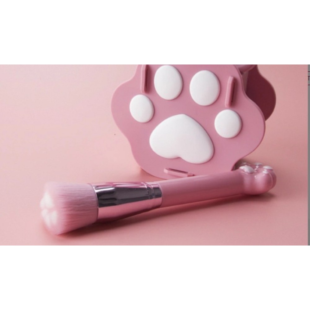 Πινέλο Για Μακιγιάζ Cat Paw C Ροζ Πινέλο Για Μακιγιάζ Cat Paw C Ροζ