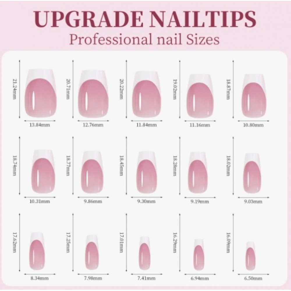 French Tips 02 135Pcs