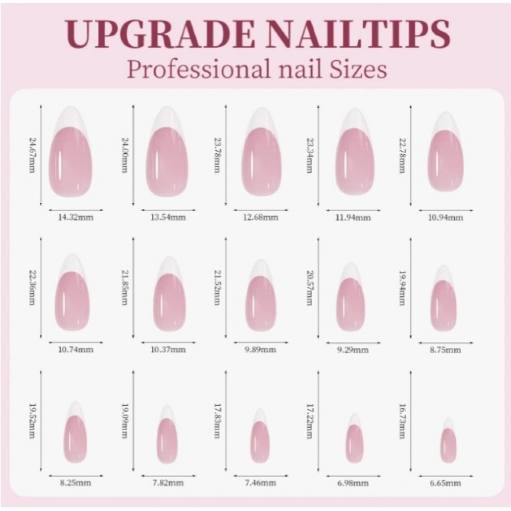 French Tips 03 135Pcs