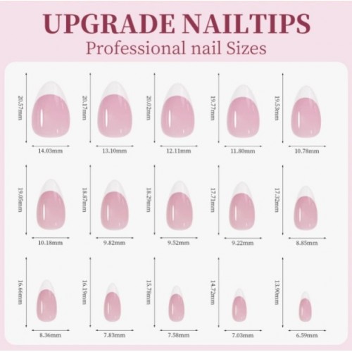 French Tips 04 135Pcs