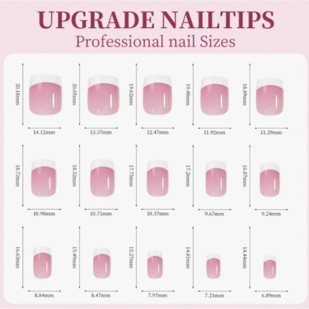 French Tips 05 135Pcs
