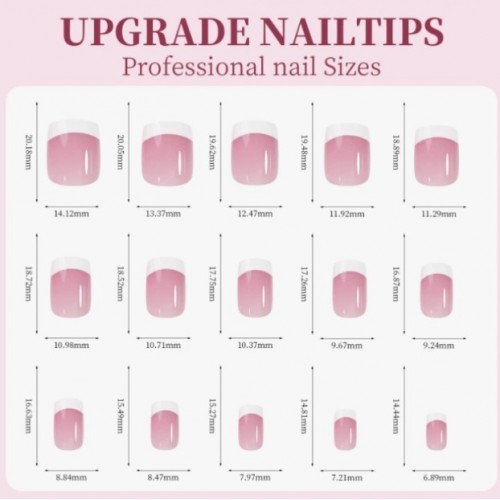 French Tips 05 135Pcs