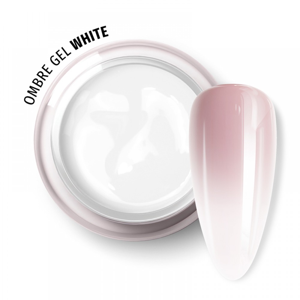 J.K  Color Gel Ombre White