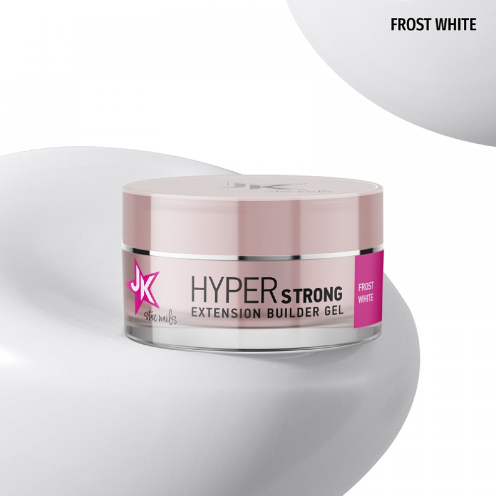 J.K Hyperstrong Extension Builder Gel Frost White
