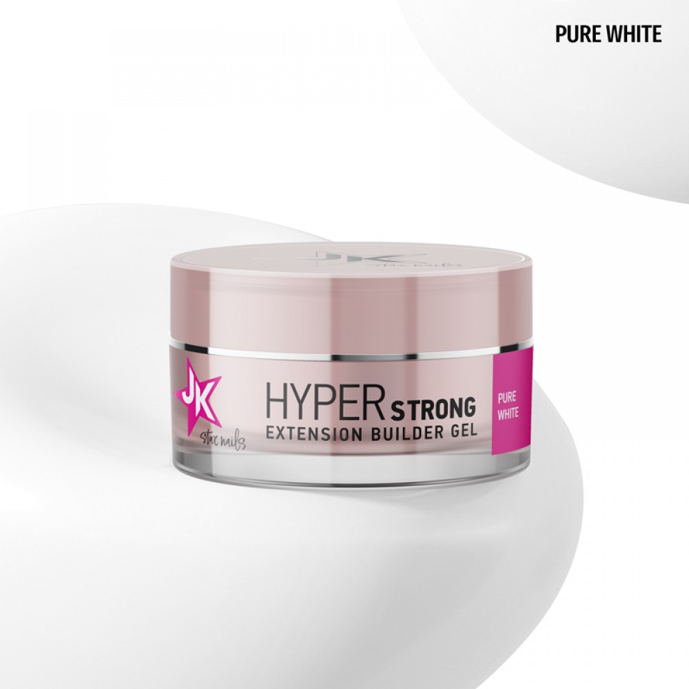 J.K Hyperstrong Extension Builder Gel Pure White