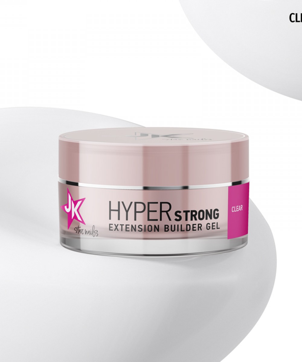 J.K Hyperstrong Extension Builder Gel Clear
