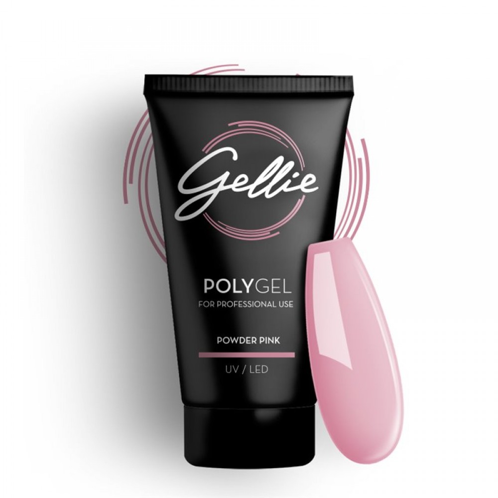 Gellie Polygel Powder Pink 30ml Gellie Polygel Powder Pink 30ml