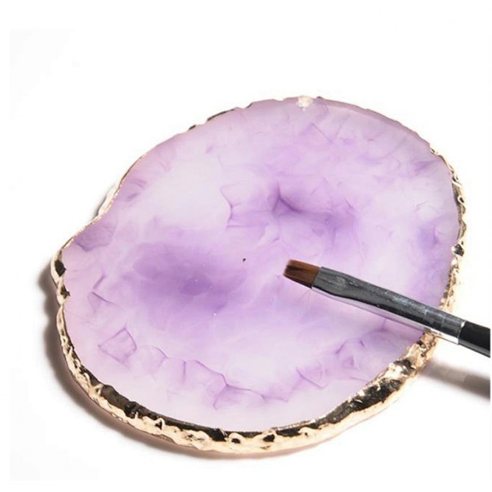Παλέτα Ανάμειξης Χρωμάτων Agate Stone  Μωβ