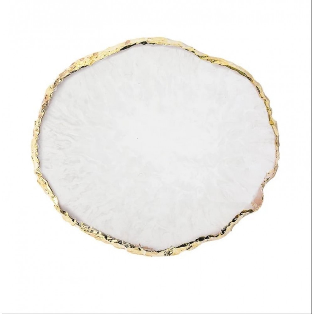 Παλέτα Ανάμειξης Χρωμάτων Agate Stone  Λευκό