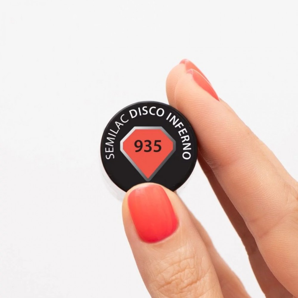 Semilac Ημιμόνιμο Βερνίκι Νυχιών 935 Disco Inferno 7ml