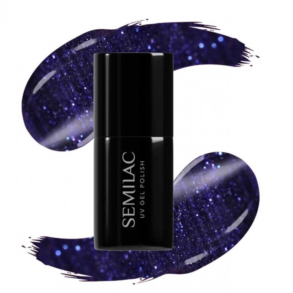Semilac Ημιμόνιμο Βερνίκι Νυχιών Cat Eye 937 Midnight Fever 7ml
