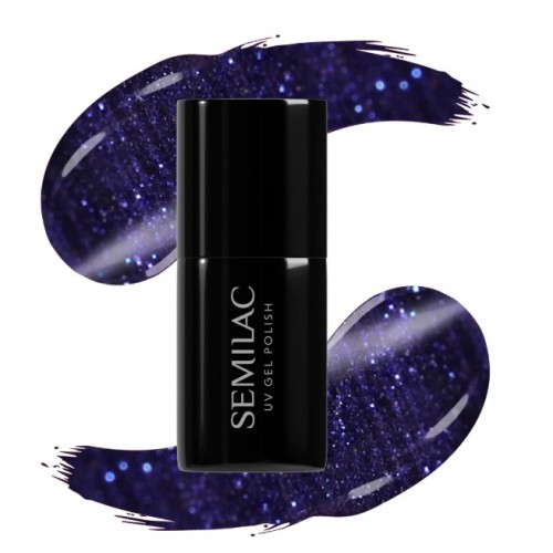 Semilac Ημιμόνιμο Βερνίκι Νυχιών Cat Eye 937 Midnight Fever 7ml