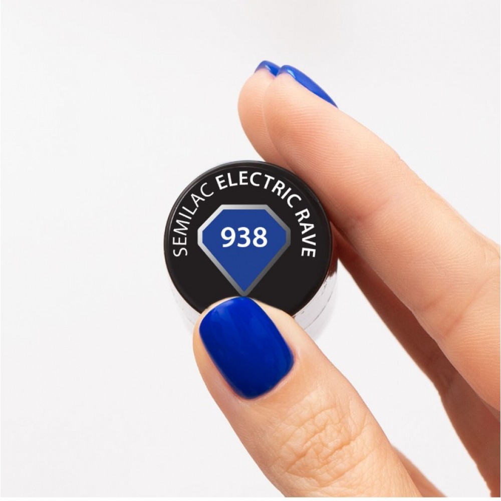 Semilac Ημιμόνιμο Βερνίκι Νυχιών 938 Electric Rave 7ml