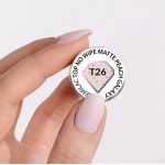 Semilac Ημιμόνιμο Βερνίκι Νυχιών T26 Top No Wipe Matte Peach Galaxy 7ml Semilac Ημιμόνιμο Βερνίκι Νυχιών T26 Top No Wipe Matte Peach Galaxy 7ml