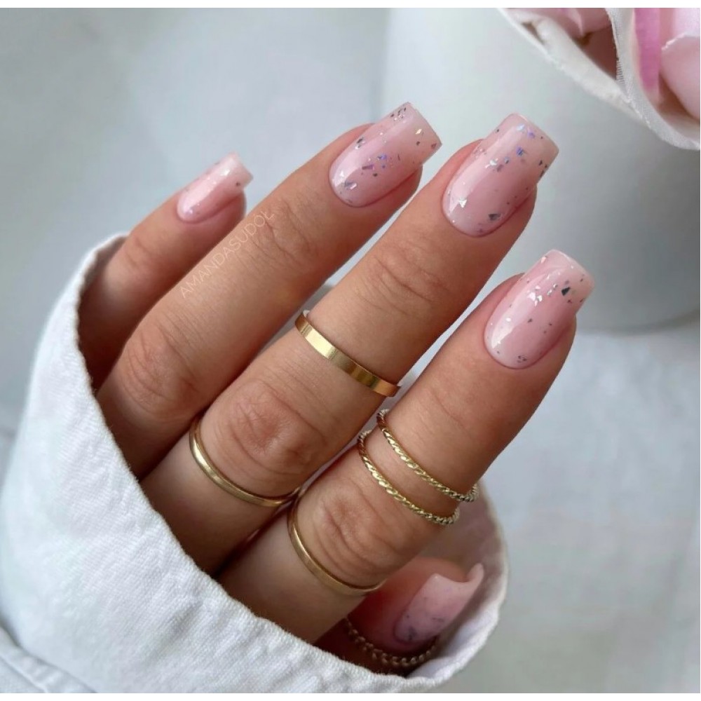 Semilac Ημιμόνιμο Βερνίκι Νυχιών T22 Top Coat Flower Flakes 7 ml Semilac Ημιμόνιμο Βερνίκι Νυχιών T22 Top Coat Flower Flakes 7 ml