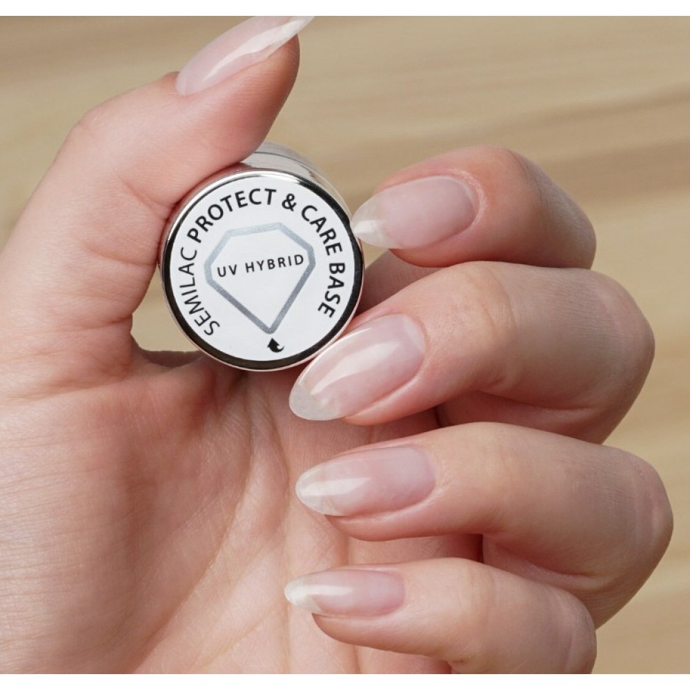 Semilac Ημιμόνιμο Βερνίκι Νυχιών Protect & Care Base 7ml