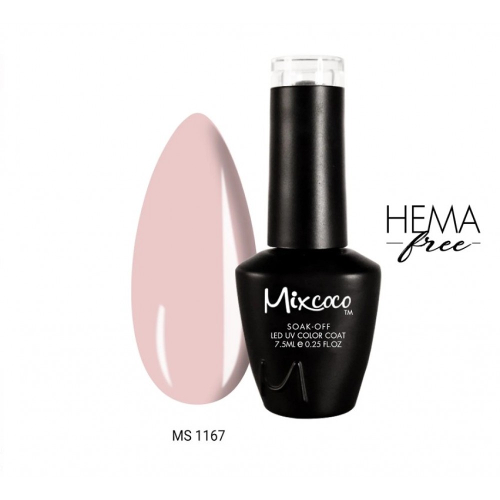Mixcoco Ημιμόνιμο Βερνίκι Νυχιών MS 1167 7.5ml Hema Free Mixcoco Ημιμόνιμο Βερνίκι Νυχιών MS 1167 7.5ml Hema Free
