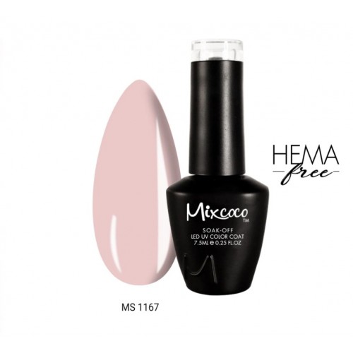 Mixcoco Ημιμόνιμο Βερνίκι Νυχιών MS 1167 7.5ml Hema Free