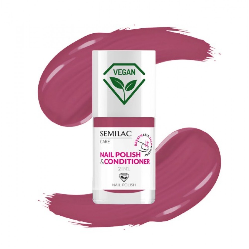 Semilac Βερνίκι Νυχιών 028 με Conditioner 2in1 Breathable Technology 7 ml Semilac Βερνίκι Νυχιών 028 με Conditioner 2in1 Breathable Technology 7 ml