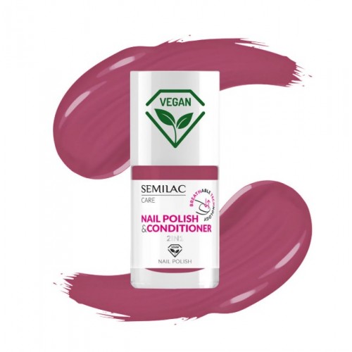 Semilac Βερνίκι Νυχιών 028 με Conditioner 2in1 Breathable Technology 7 ml