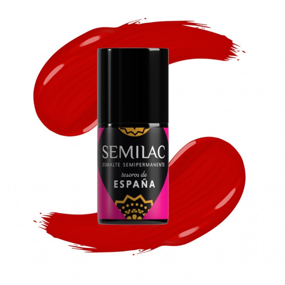 Semilac Ημιμόνιμο Βερνίκι Νυχιών 477 Ritmo Flamenco, 7ml