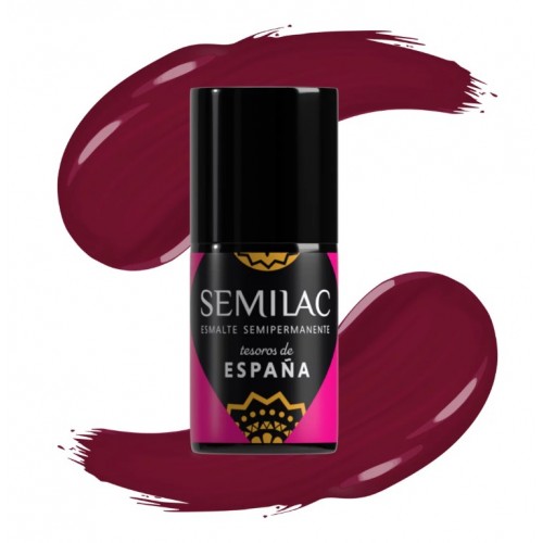 Semilac Ημιμόνιμο Βερνίκι Νυχιών 478 Vino Tinto, 7ml