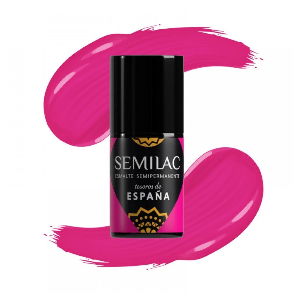 Semilac Ημιμόνιμο Βερνίκι Νυχιών 479 Pasión Fucsia, 7ml
