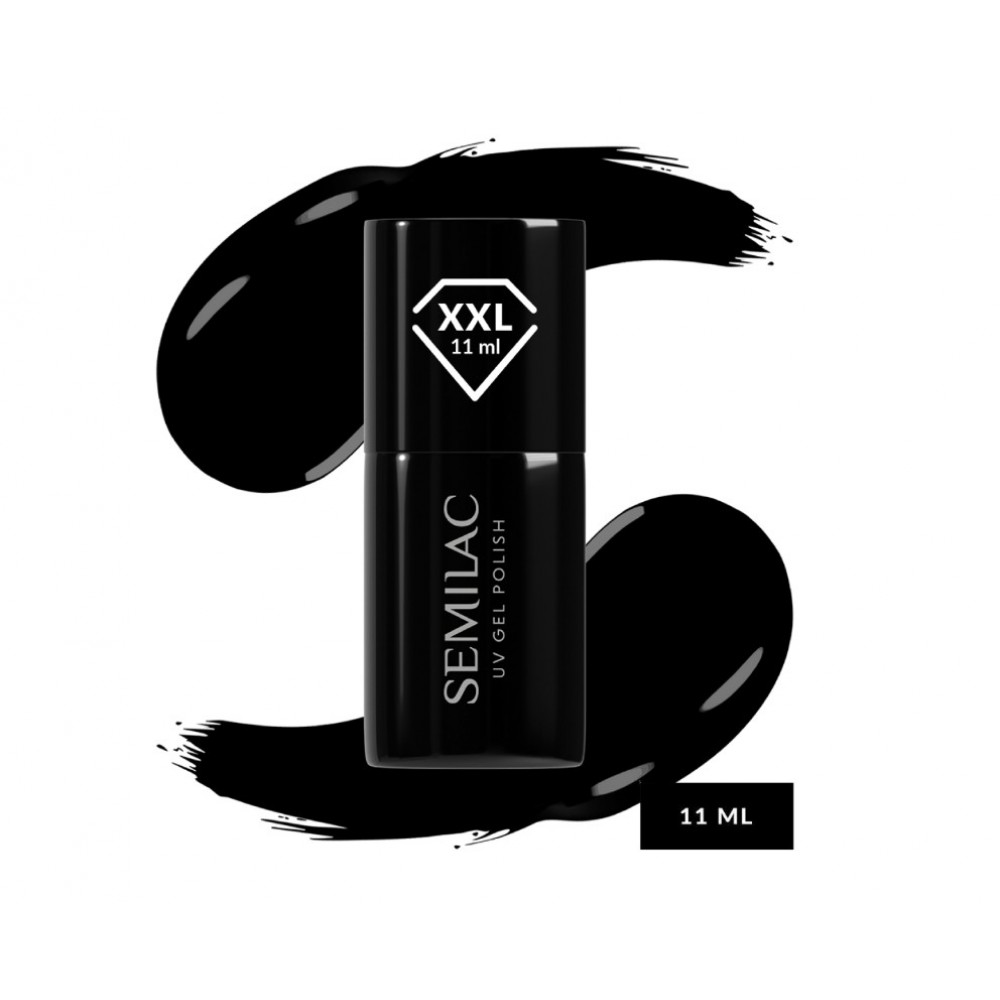 Semilac Ημιμόνιμο Βερνίκι Νυχιών 031 Black Diamond 11ml
