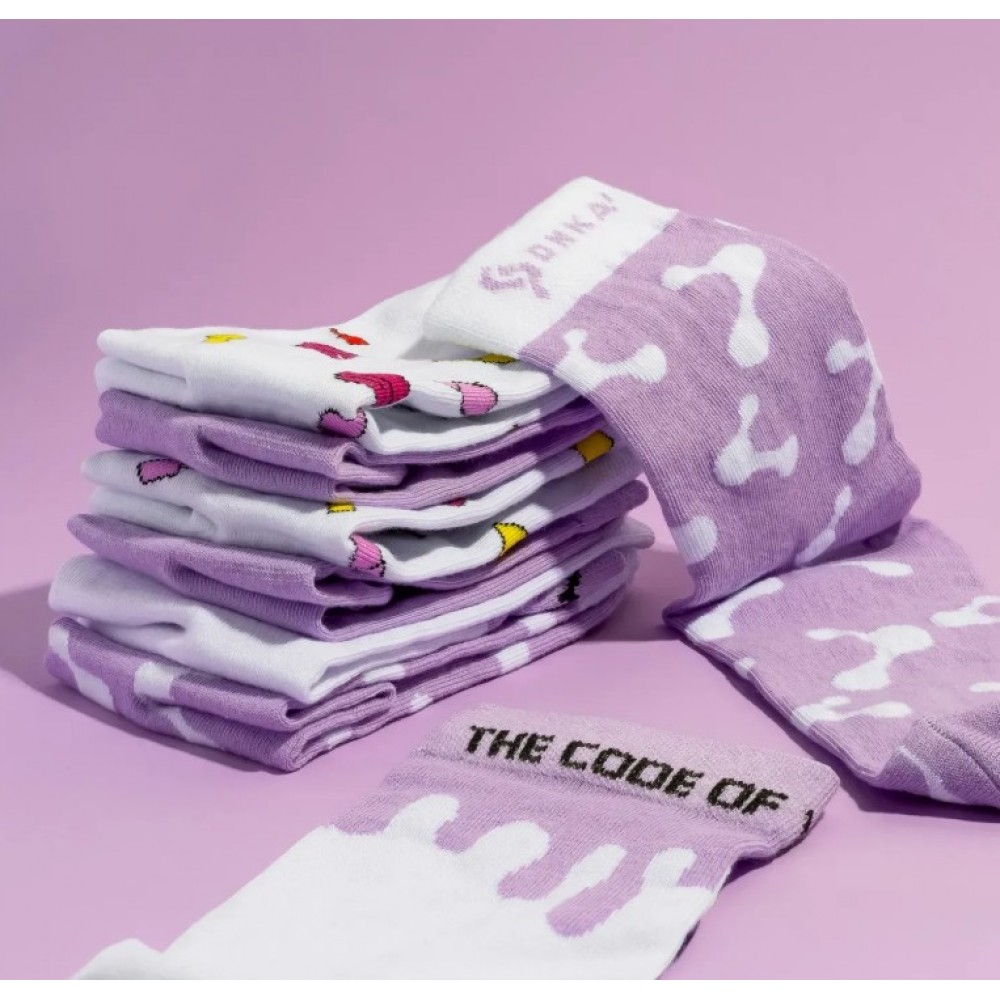 Dnka Κάλτσες Purple 36-40