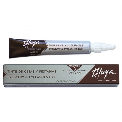 Thuya Βαφή Φρυδιών & Βλεφαρίδων Brown 14ml