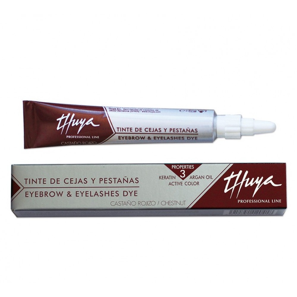 Thuya Βαφή Φρυδιών & Βλεφαρίδων Chestnut 14ml