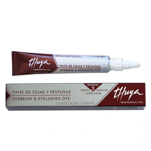 Thuya Βαφή Φρυδιών & Βλεφαρίδων Chestnut 14ml