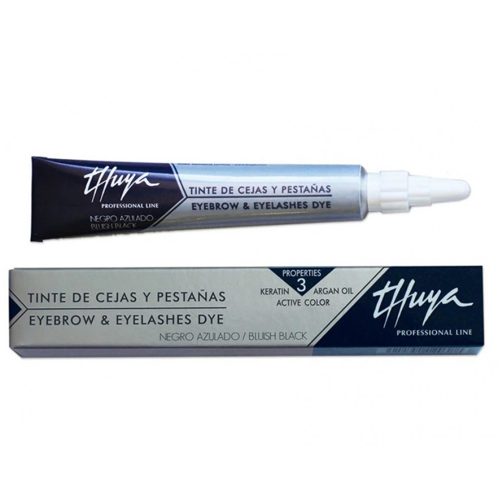 Thuya Βαφή Φρυδιών & Βλεφαρίδων Deep Black  14ml