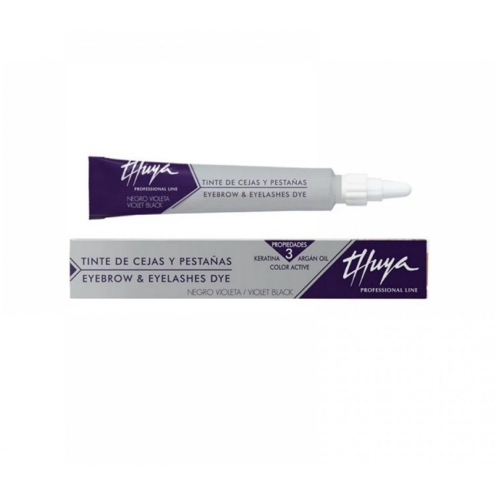 Thuya Βαφή Φρυδιών & Βλεφαρίδων Violet Black  14ml