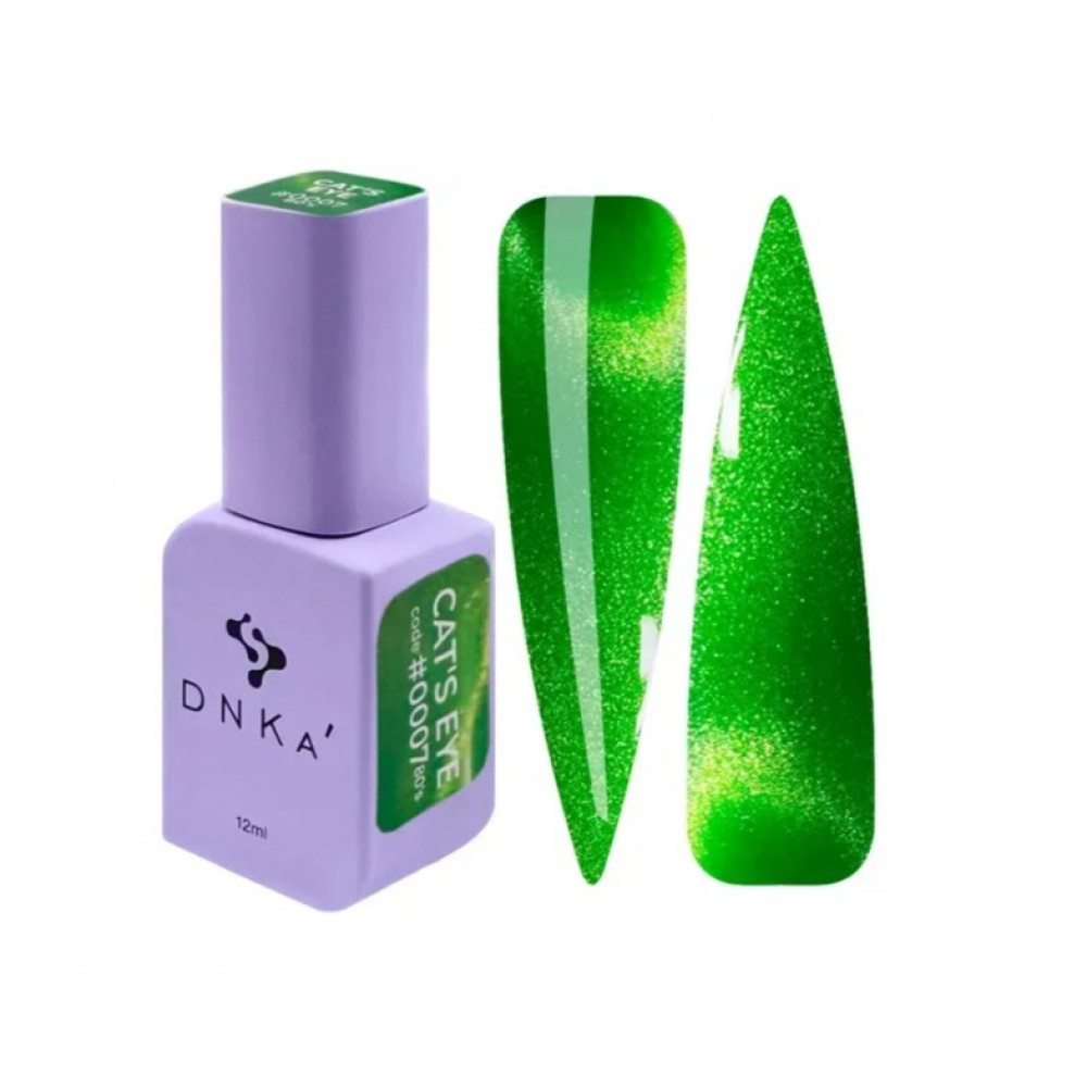 DNKa Color Gel Polish Cat Eye #0007 80`s, 12ml Hema Free