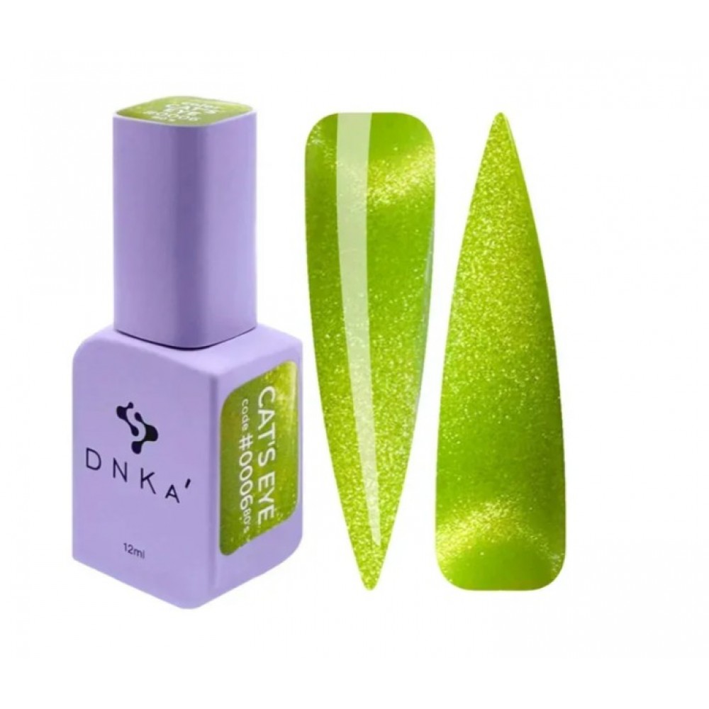 DNKa Color Gel Polish Cat Eye #0006 80`s, 12ml Hema Free