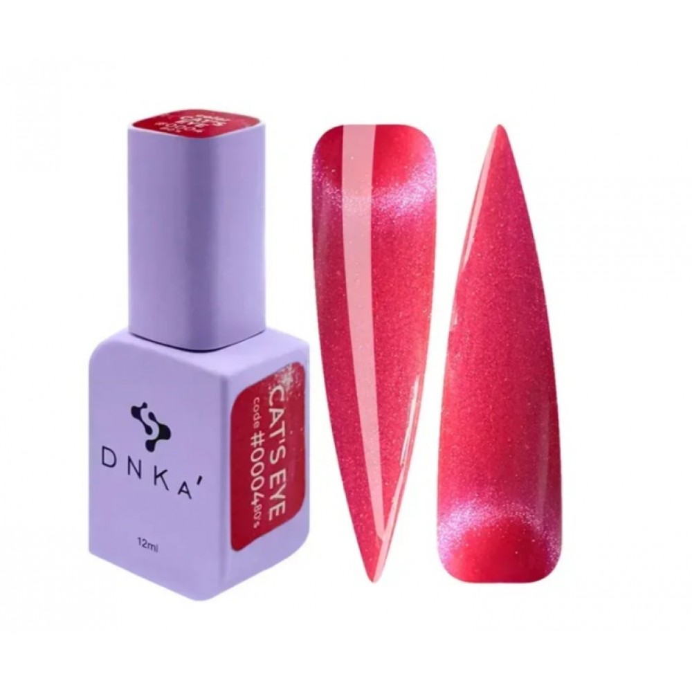 DNKa Color Gel Polish Cat Eye #0004 80`s, 12ml Hema Free