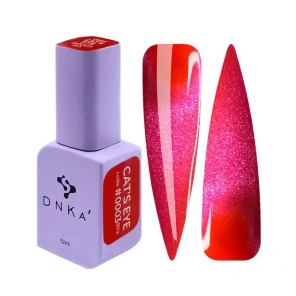 DNKa Color Gel Polish Cat Eye #0003 80`s , 12ml Hema Free