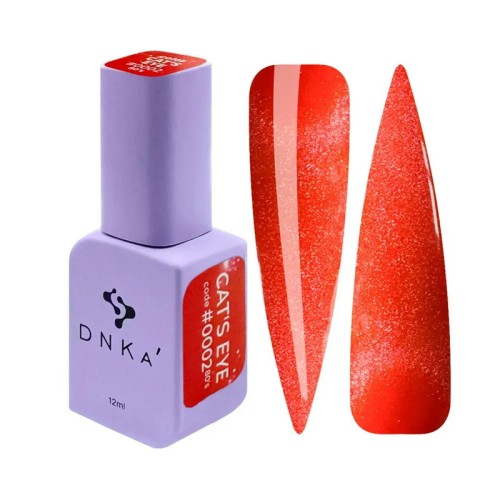 DNKa Color Gel Polish Cat Eye #0002 80`s , 12ml Hema Free