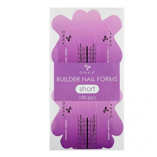 DNKa Short Paper Nail Forms 100 τμχ
