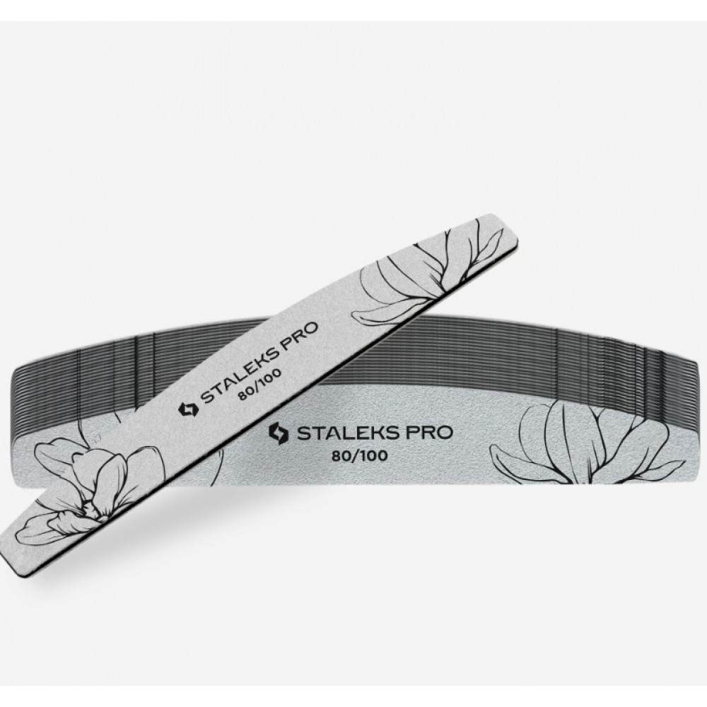 Staleks Pro Λίμα Halfmoon 80/100 grit  25τεμ
