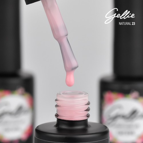 Gellie Ημιμόνιμο Βερνίκι Νυχιών Natural 23, 10ml