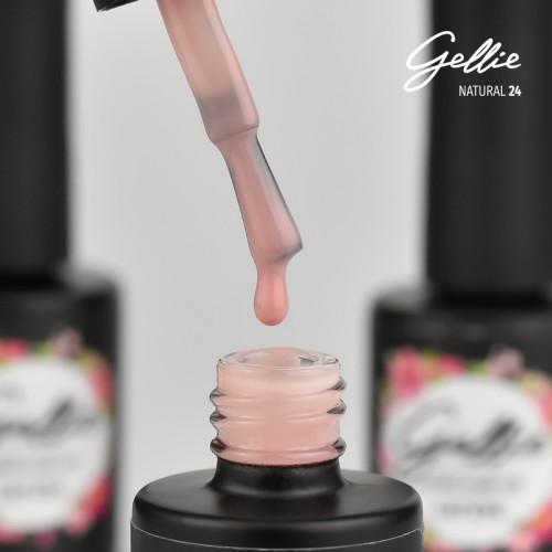 Gellie Ημιμόνιμο Βερνίκι Νυχιών Natural 24, 10ml