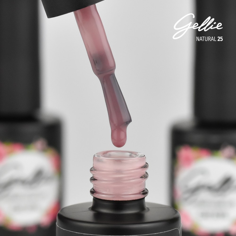 Gellie Ημιμόνιμο Βερνίκι Νυχιών Natural 25, 10ml Gellie Ημιμόνιμο Βερνίκι Νυχιών Natural 25, 10ml
