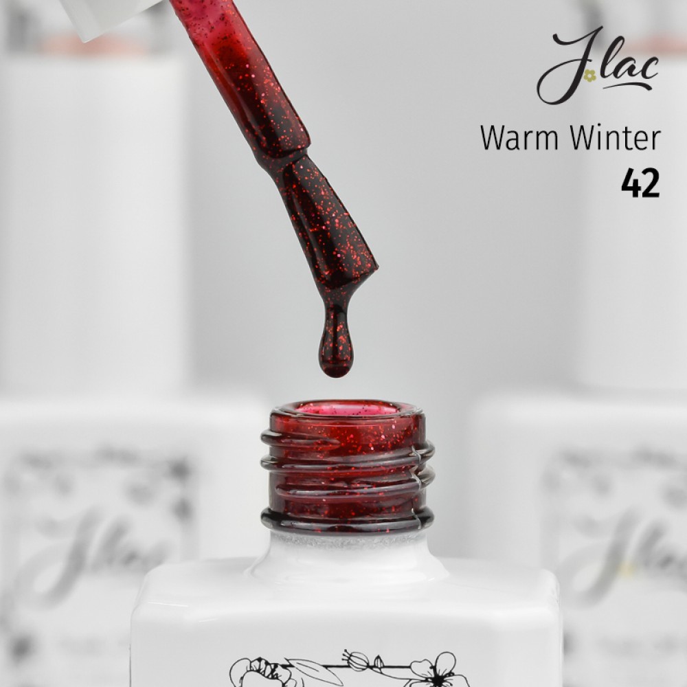 Jlac Ημιμόνιμο Βερνίκι Νυχιών Warm Winter 42, 15ml