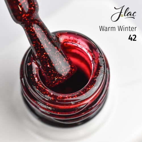 Jlac Ημιμόνιμο Βερνίκι Νυχιών Warm Winter 42, 15ml