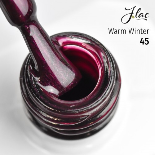 Jlac Ημιμόνιμο Βερνίκι Νυχιών Warm Winter 45, 15ml